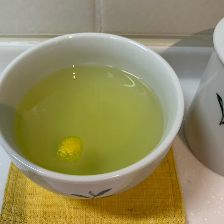 柚子の香りの緑茶